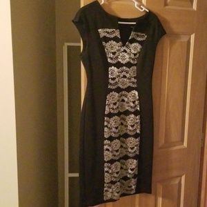Black/Gold dress